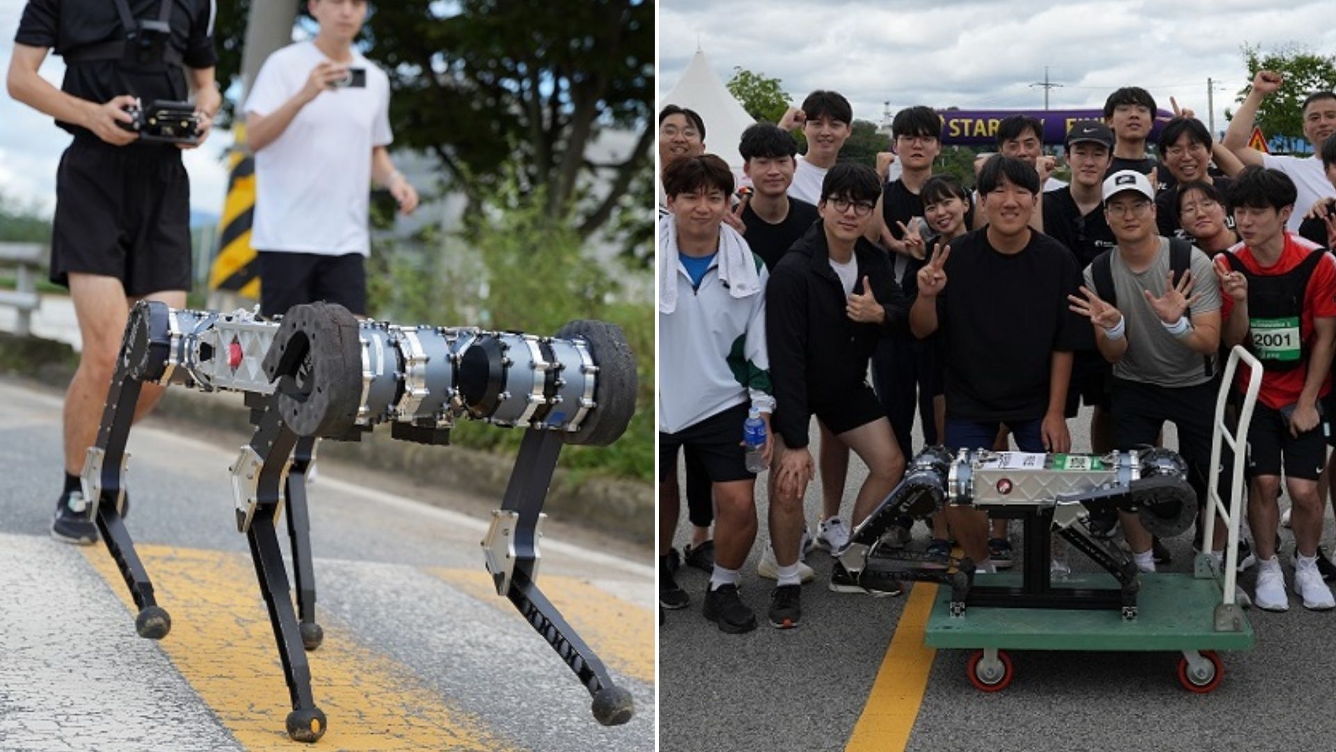 KAIST's RAIBO2 Robot Dog Completes Marathon on Single Charge, Outperforming Human Efficiency