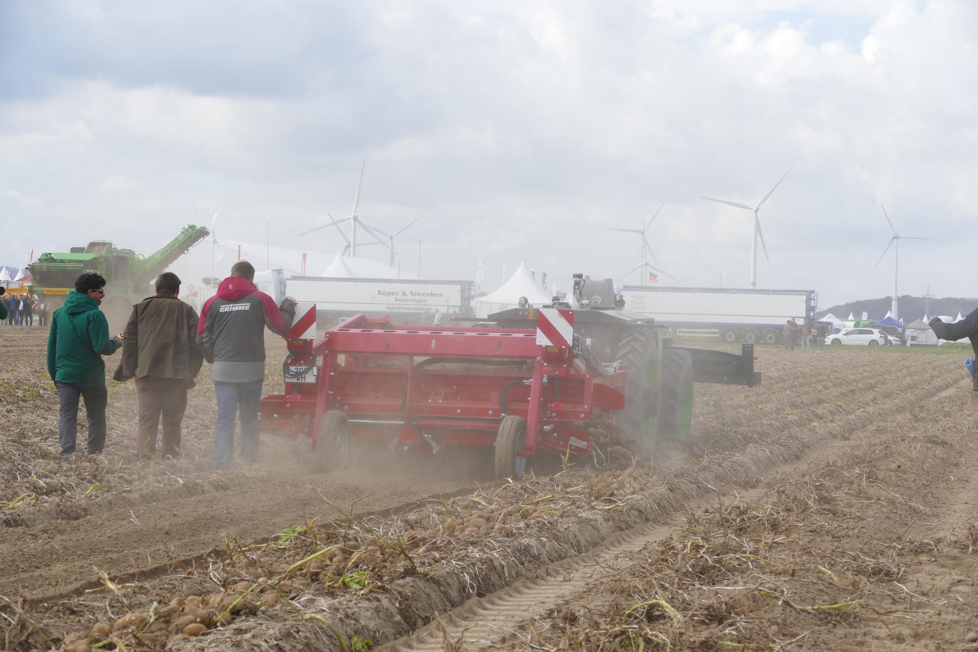 AgXeed Showcases Autonomous Potato Harvester at PotatoEurope Trade Fair