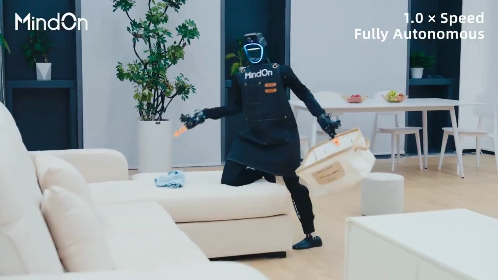 MindOn Demonstrates Mind-1 Robot's Speed in Practical Task Execution