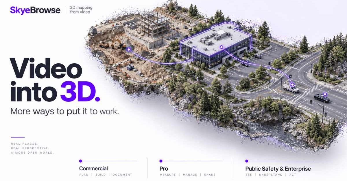 SkyeBrowse Introduces New Pricing Plans for Drone 3D Mapping Solutions
