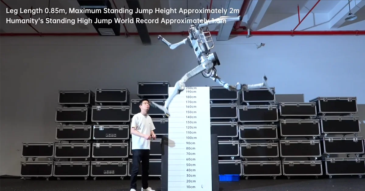 Unitree Robotics Introduces 'Superman' Robot, Exceeding Human Speed and Jump Records