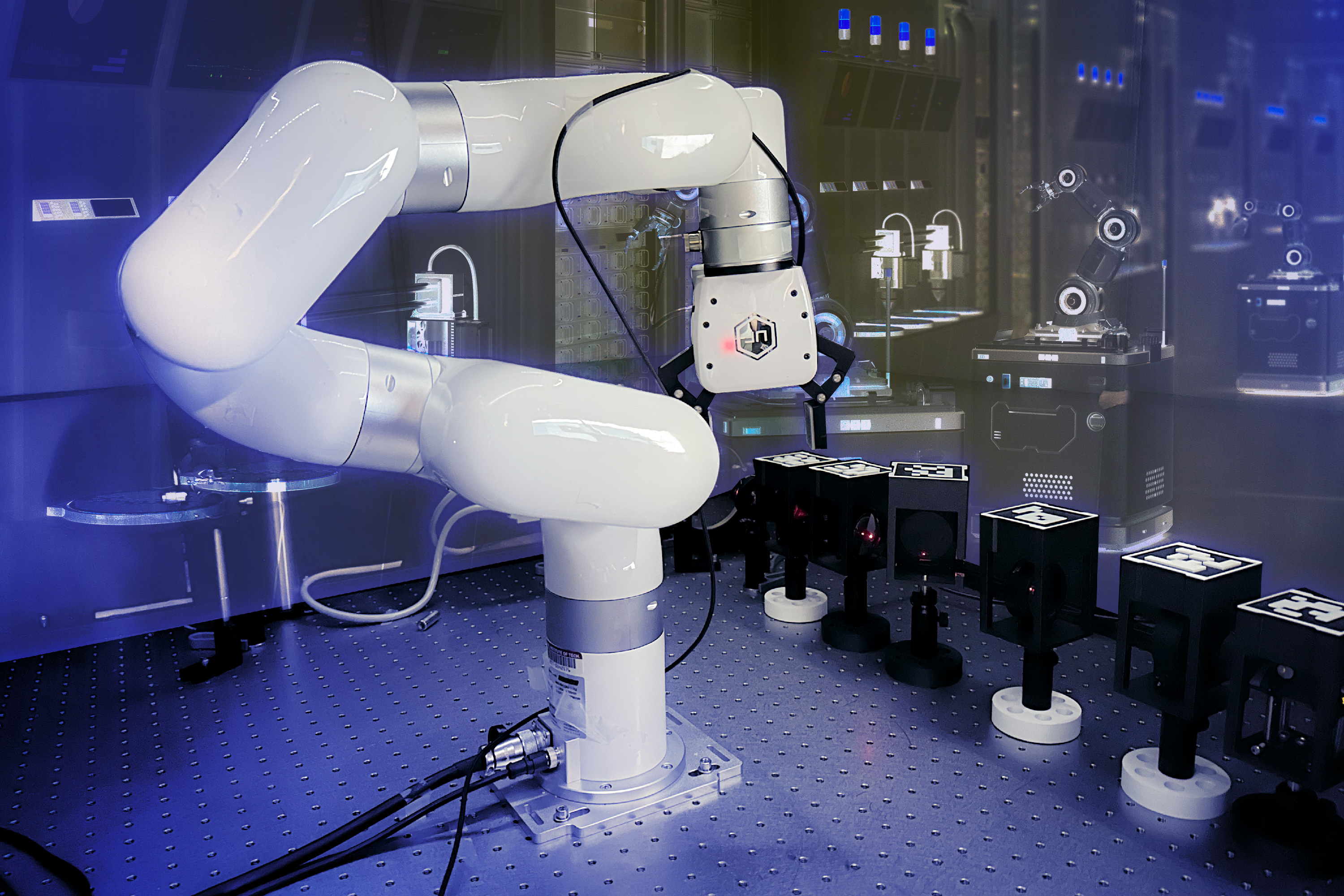 MIT Develops Robotic Lab for Automated Optics Experiments with Micron Precision