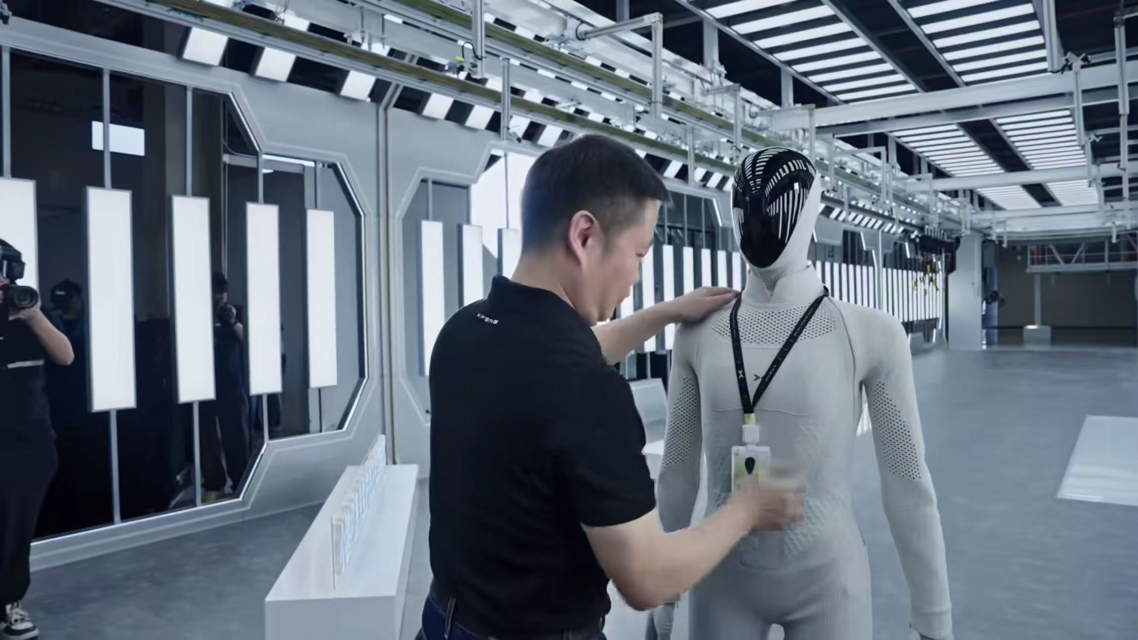 XPeng Launches Automated Production Line for Humanoid Robots with First IRON Model