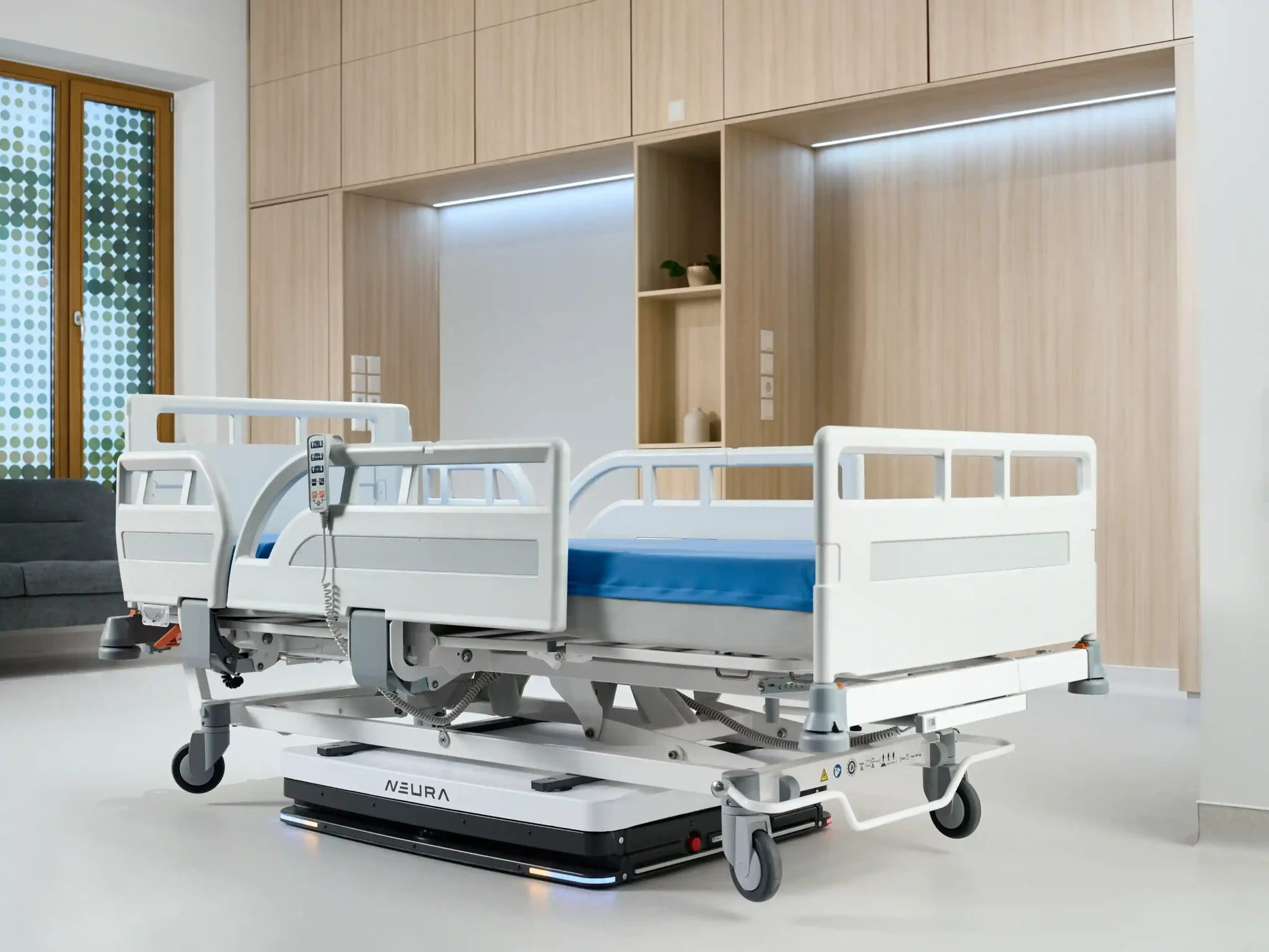 NEURA Robotics Establishes HealthTech Unit, Launches MiPA for Hospital Bed Transport