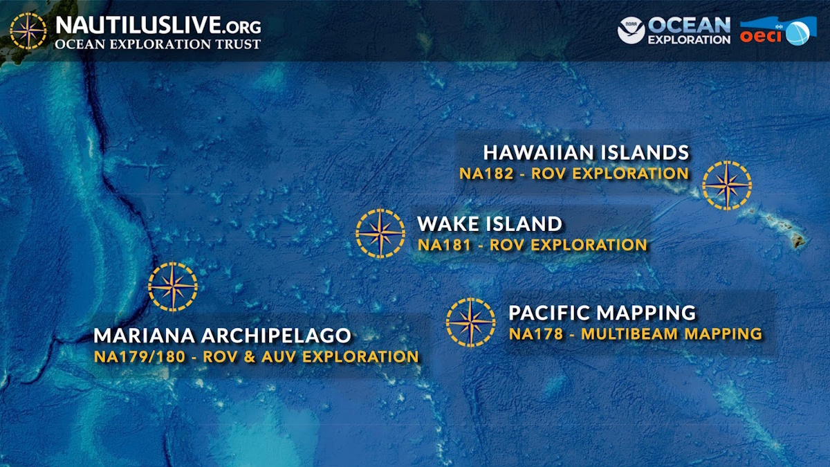 Ocean Exploration Trust Initiates 31-Day Expedition to Survey Remote Pacific Waters