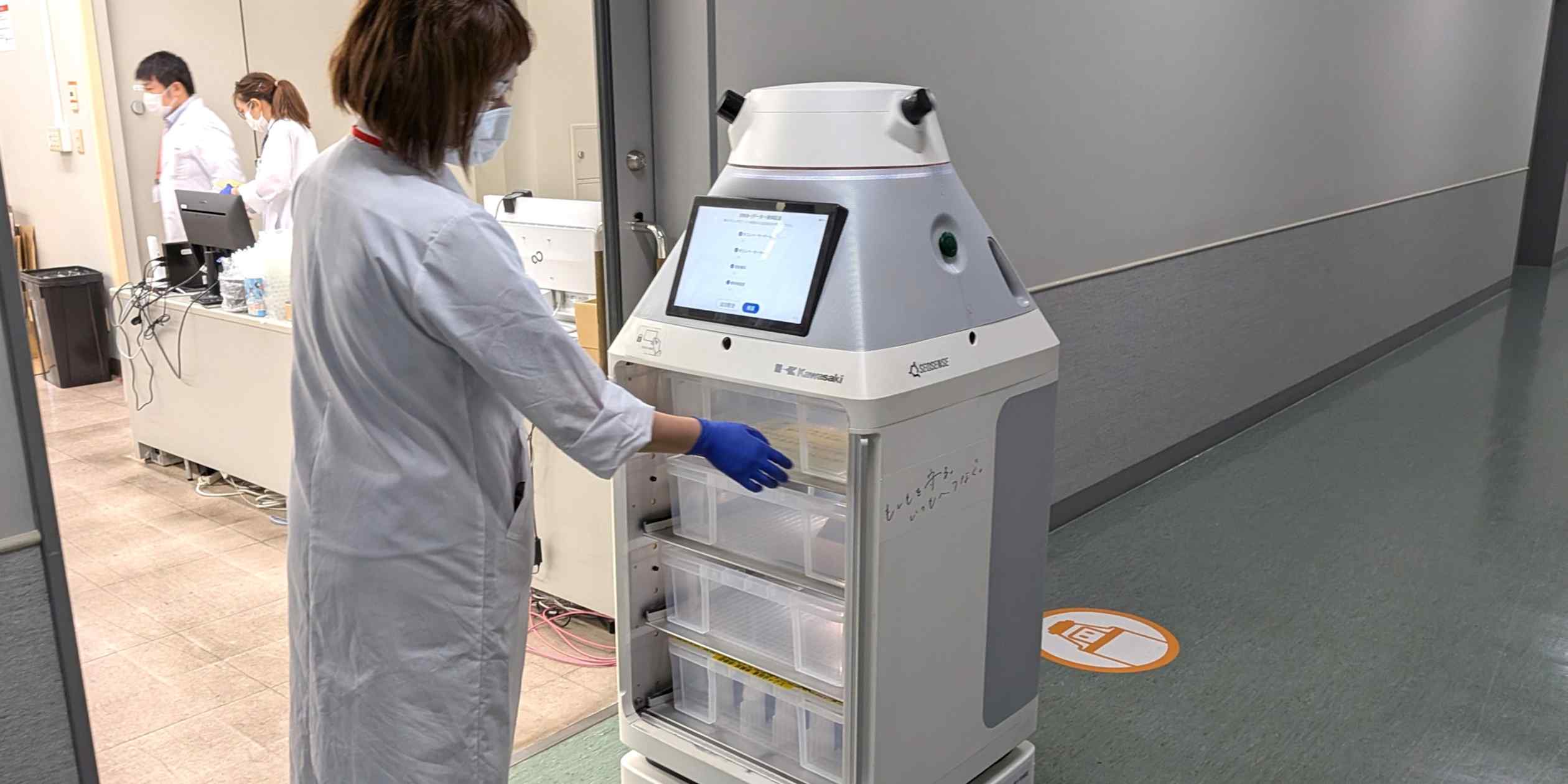 Kawasaki Heavy Industries' Hospital Robots Save 2,700 Work Hours in Japan