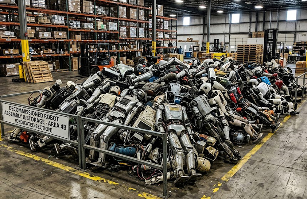 Challenges in Recycling Humanoid Robots: A Complex Decommissioning Process