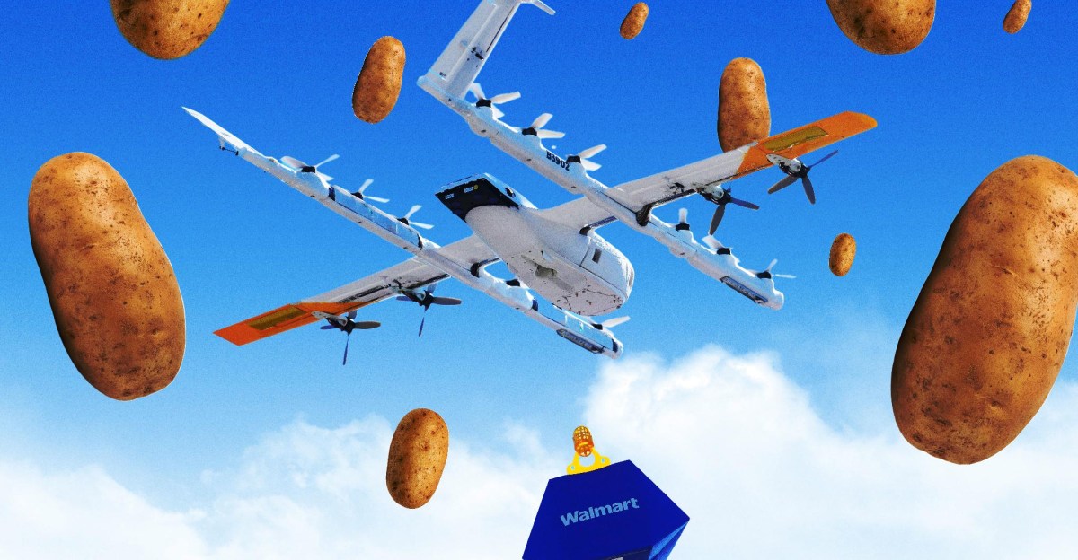 Local Dads Discover Drone Delivery with Wing's Hummingbird 7000W-B Service