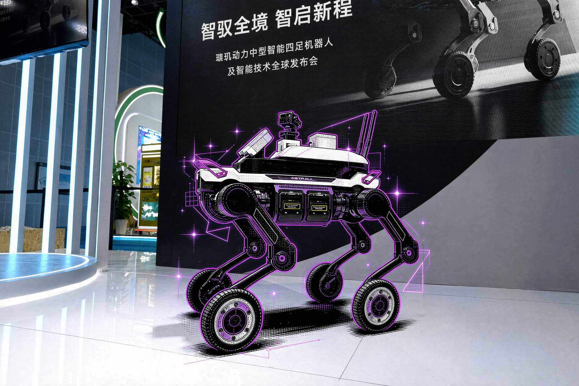 Xuanji Power Unveils Hypertron-SW01 Quadruped Robot at CAEXPO, Enhancing Inspection Solutions for ASEAN