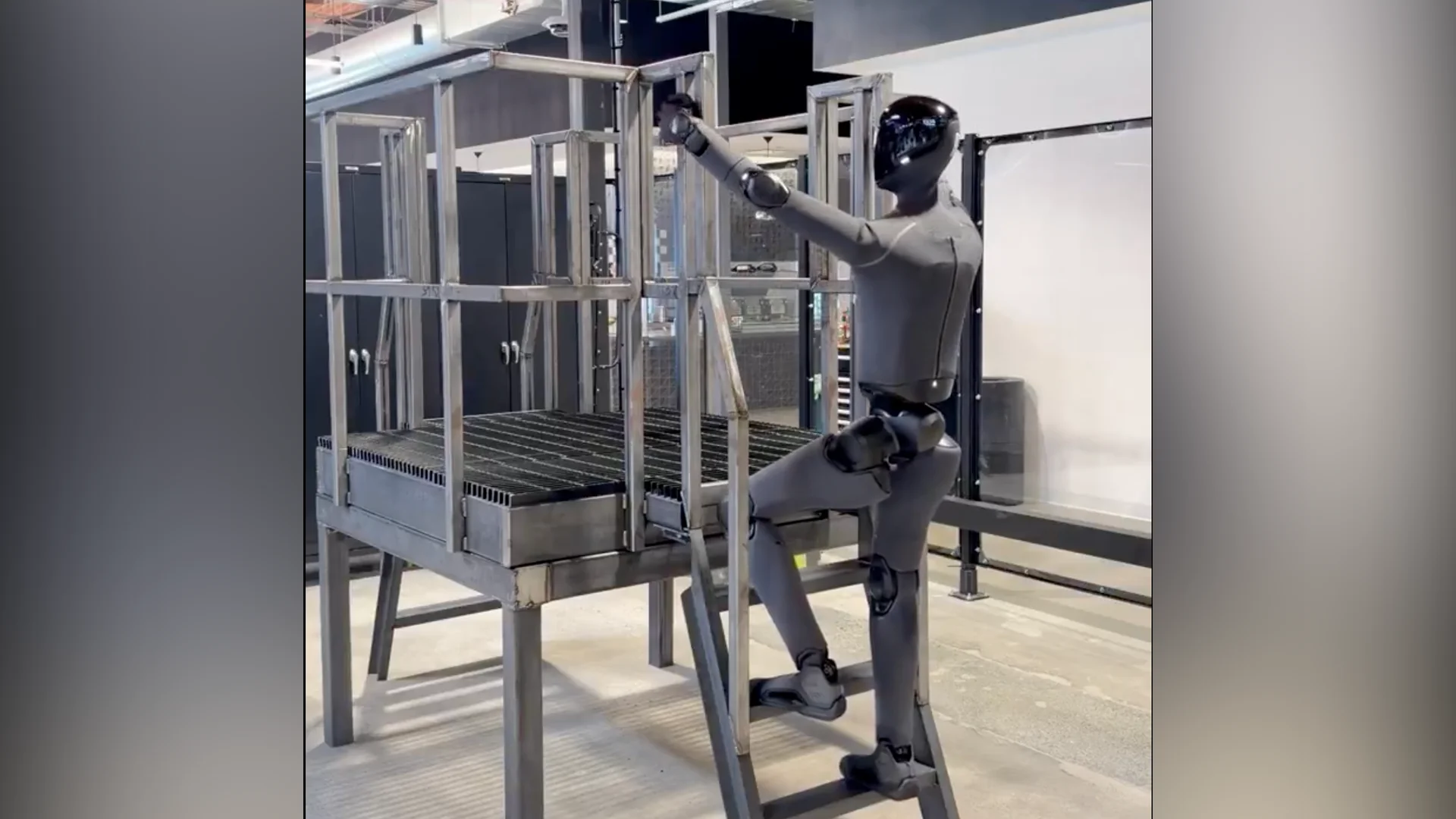 Figure AI's Figure 03 Demonstrates Autonomous Ladder Climbing, Sparking Bipedal Debate