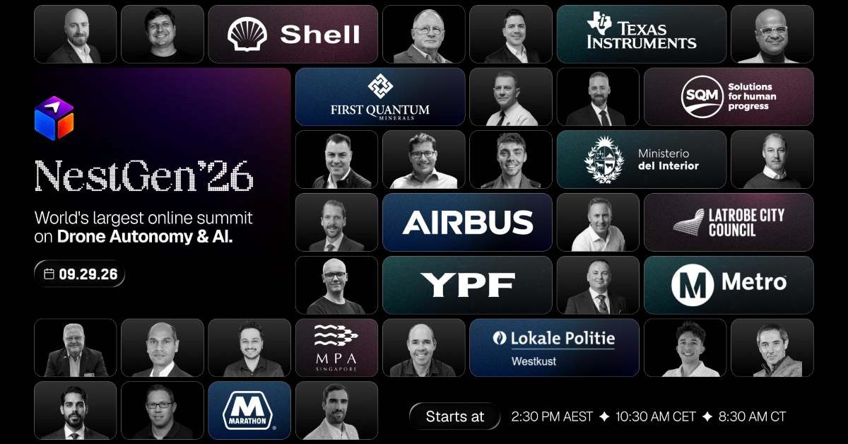 NestGen 2026: Shell and LA Metro Showcase Scaling of Drone AI Technology