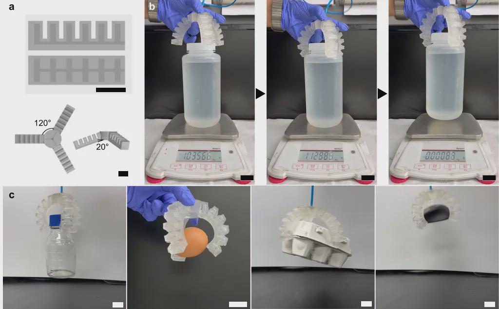Korean Team Develops Pneumatic Gripper for Eggs with 600% Stretchability Using Machine Learning