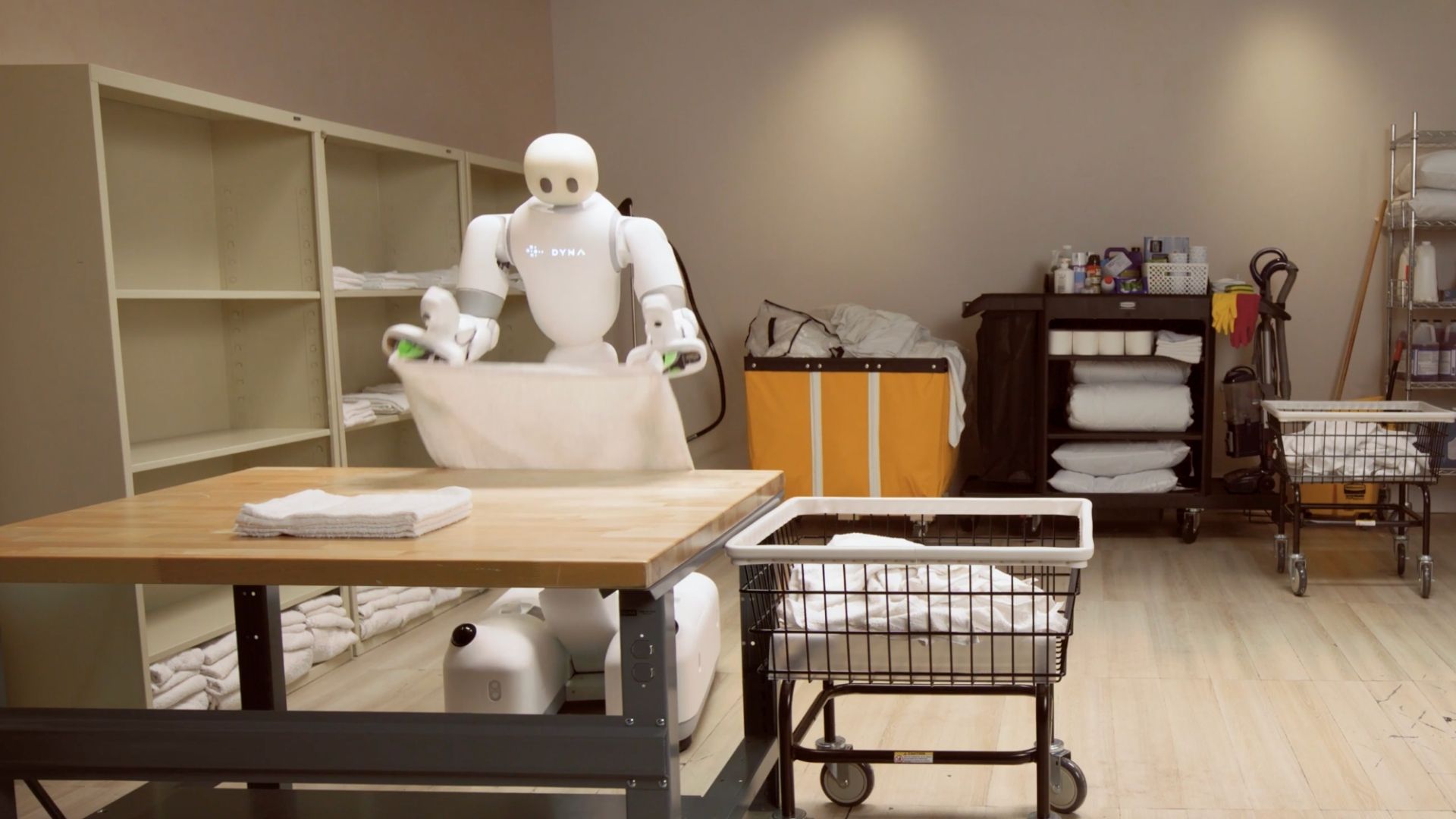 DYNA Robotics Launches DYNA 2.1 Humanoid Robot for Laundry Tasks