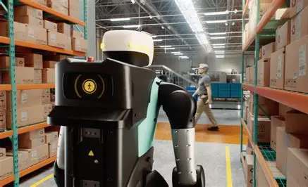 Agility Robotics' Digit 5 Features Safety Design to Crouch When Approached
