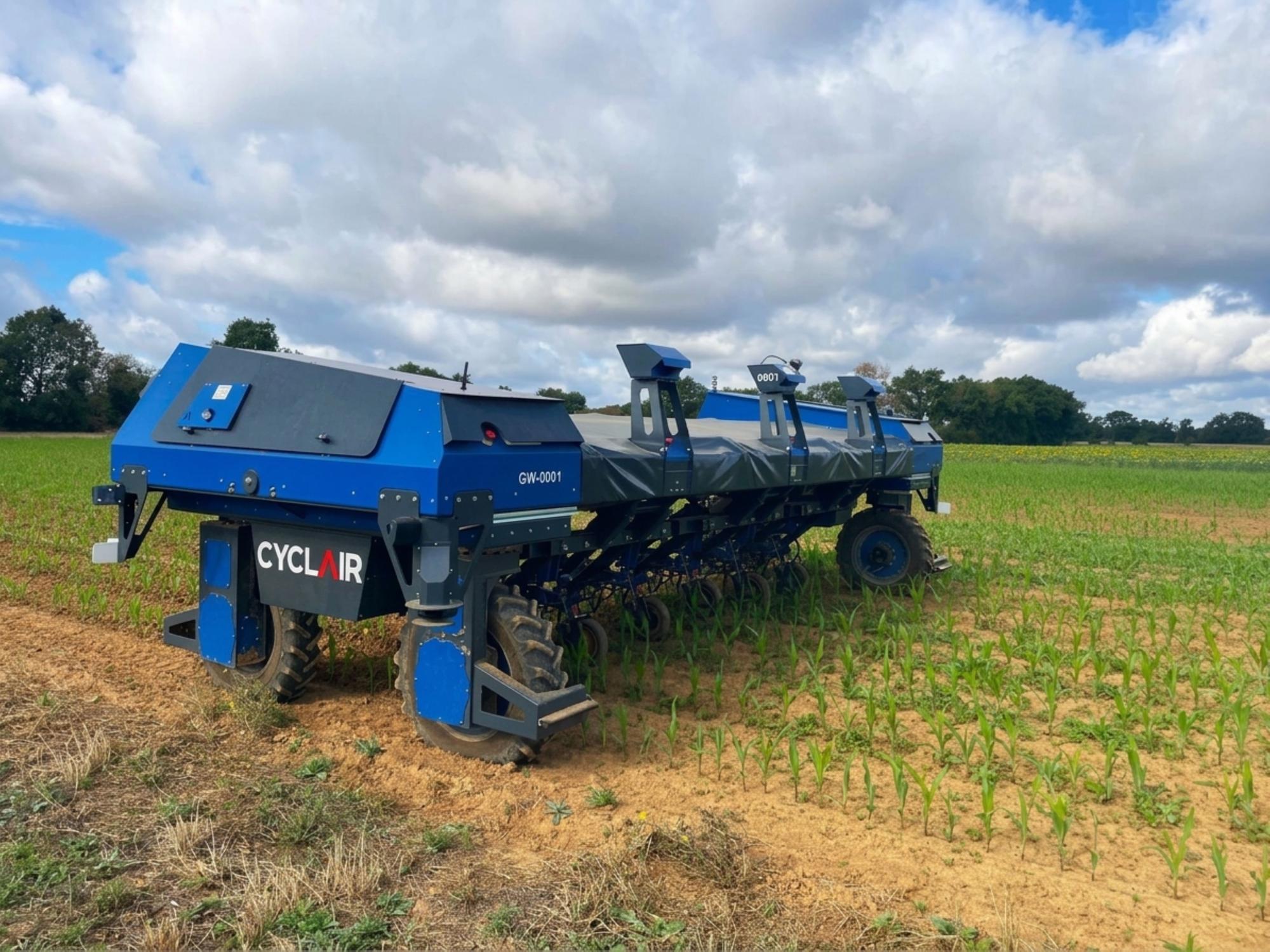 Océalia Invests in Cyclair to Enhance Autonomous Weeding Technology