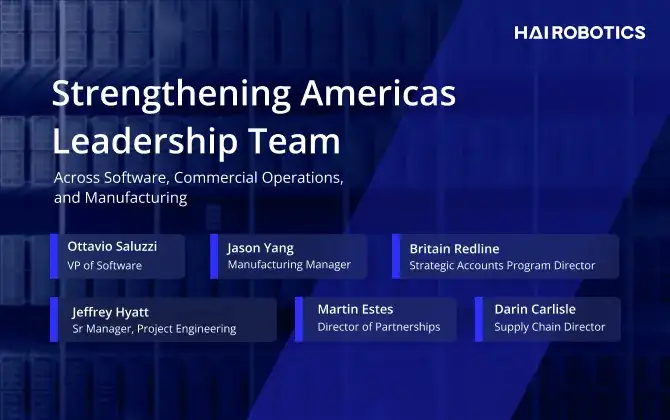 Hai Robotics Expands Leadership Team in Americas for Enhanced Operations and Manufacturing