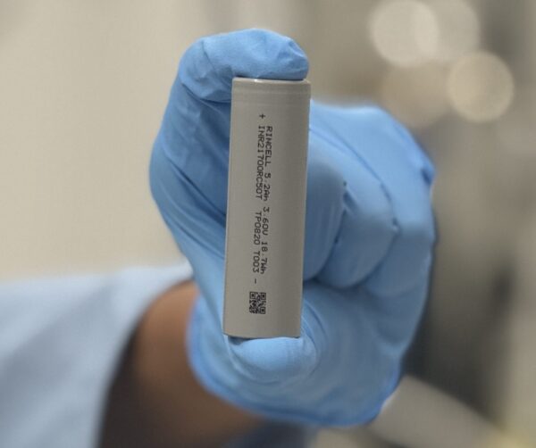 Rincell Launches RC50T Drone Battery Cell at DroneX in London