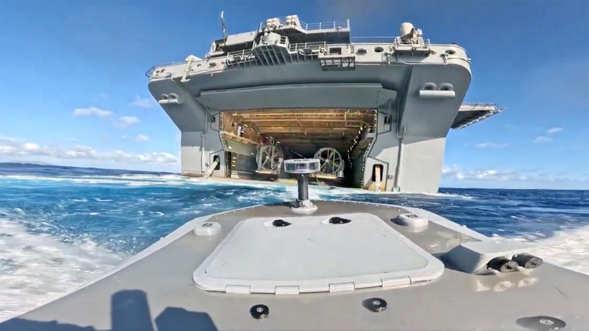 Marine Colonel Advocates for Uncrewed Surface Vessels in Future Deployments
