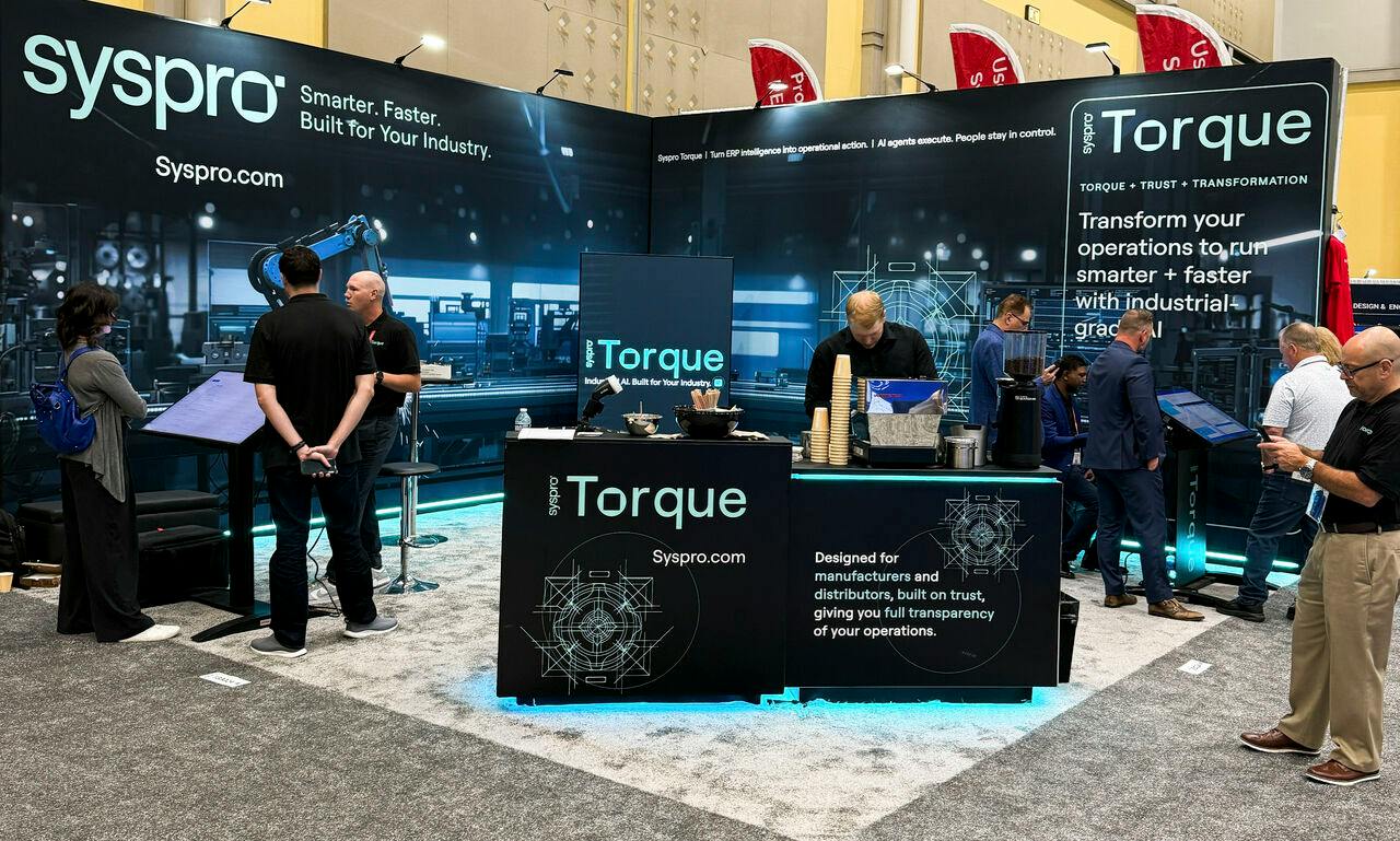 Syspro Unveils Torque: An AI Platform Compatible with Any ERP at IMTS 2026