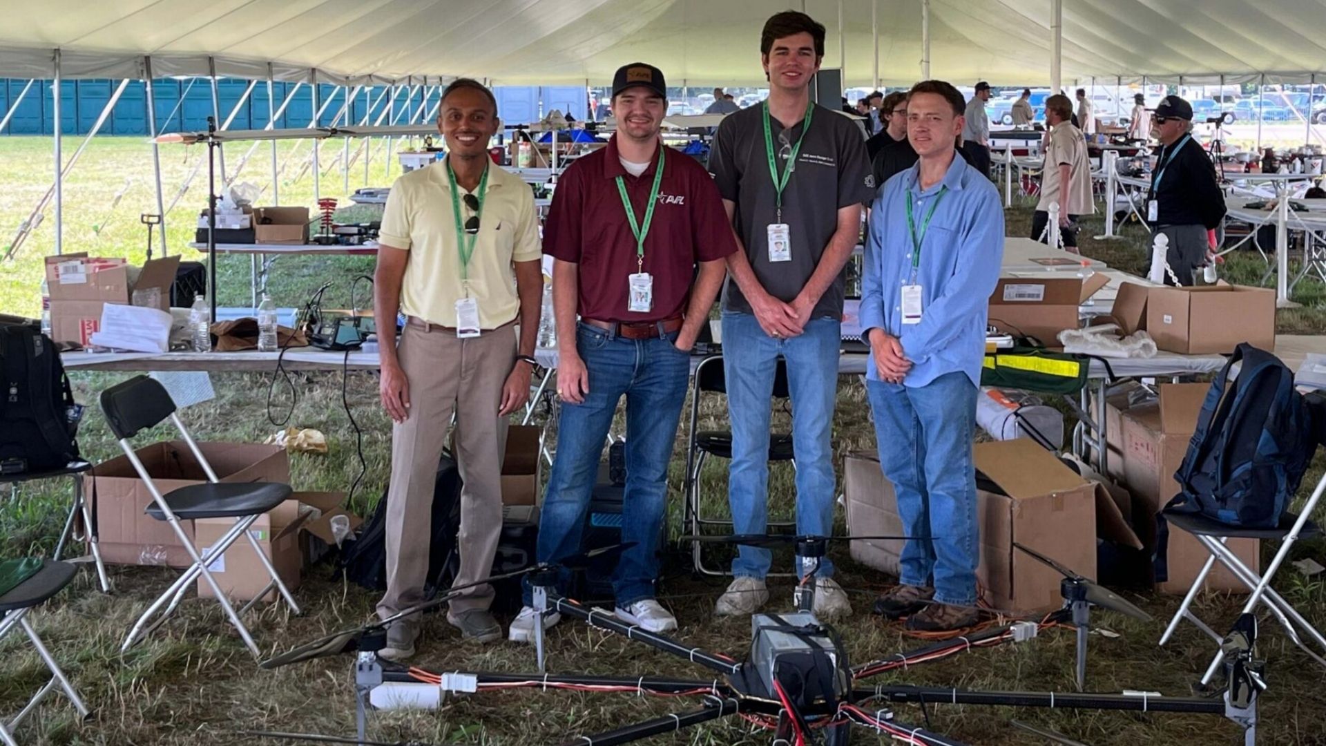 Texas A&M Team Develops 50-Pound Drone Capable of Lifting 110 Pounds