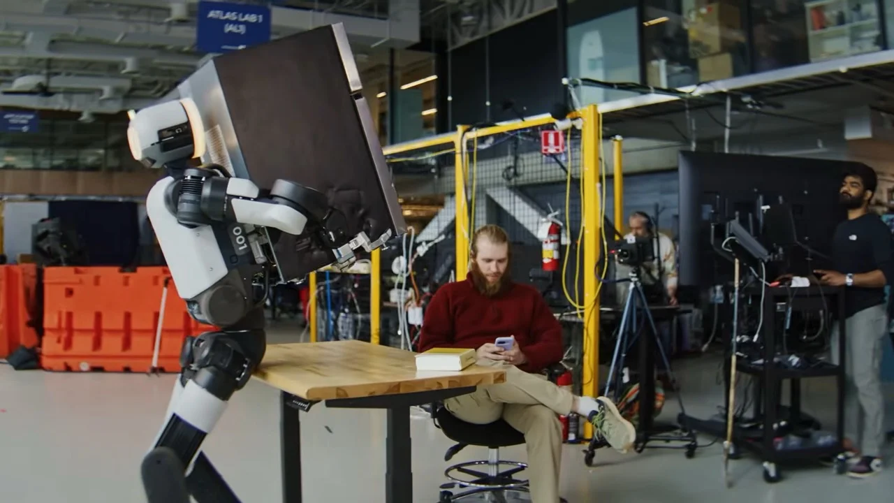 Boston Dynamics Demonstrates Atlas Robot's Whole-Body Physical Intelligence with Fridge Handling