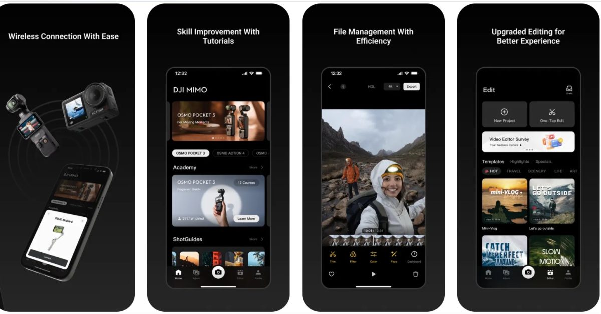DJI Mimo App Version 2.11.2 Introduces New Features for Enhanced User Experience