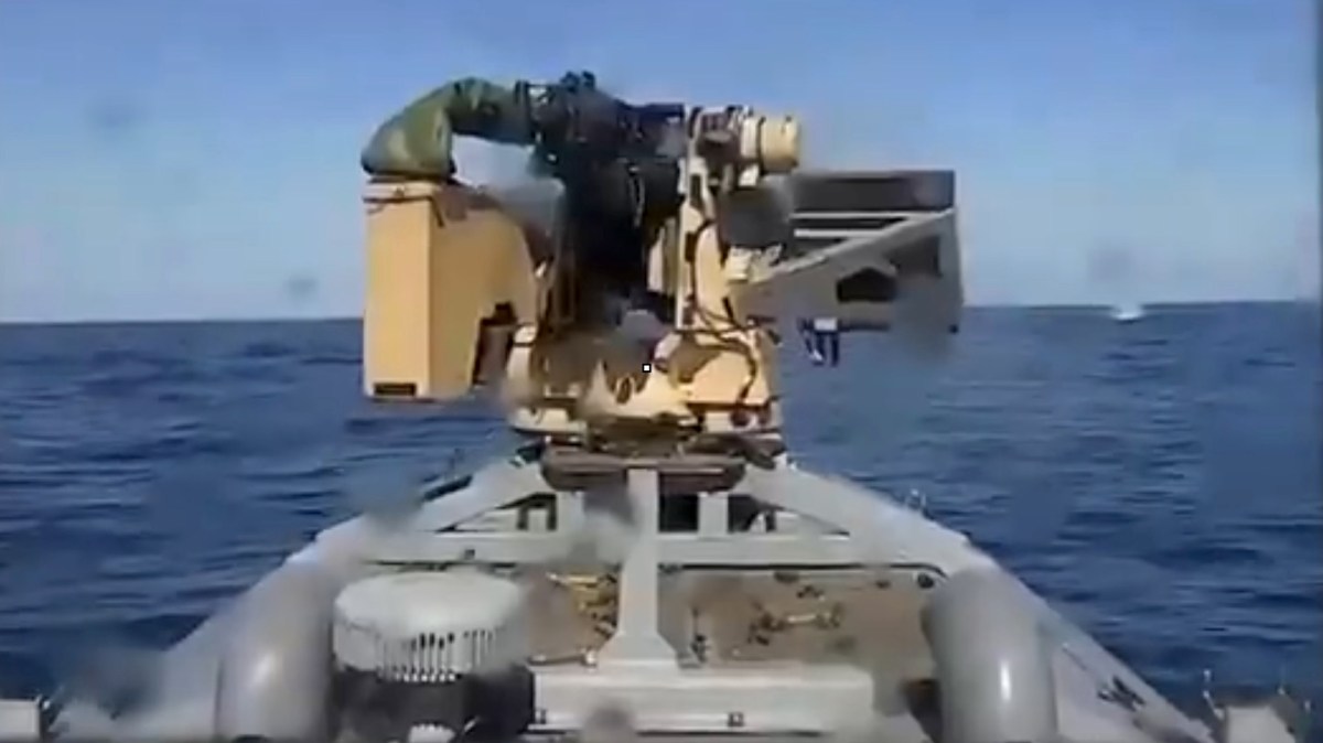 Ukraine Claims Historic First Kill of Russian Drone Boat by Its Own Uncrewed Vessel