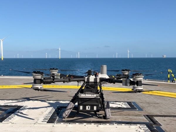 Ørsted and Skyports Complete Heavy Cargo Drone Trial for Wind Turbine Maintenance