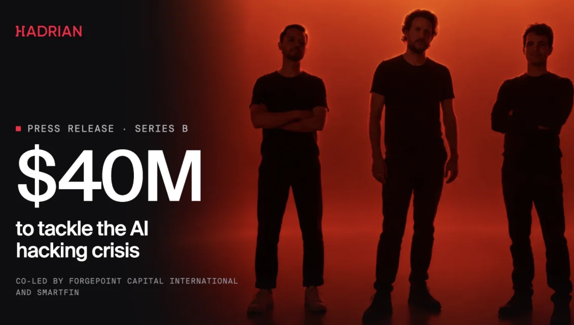 Hadrian Secures $40 Million to Address AI-Driven Cyber Security Challenges