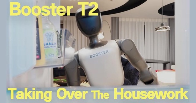 Booster Robotics Unveils Video of Humanoid Robot Booster T2 Performing Household Tasks