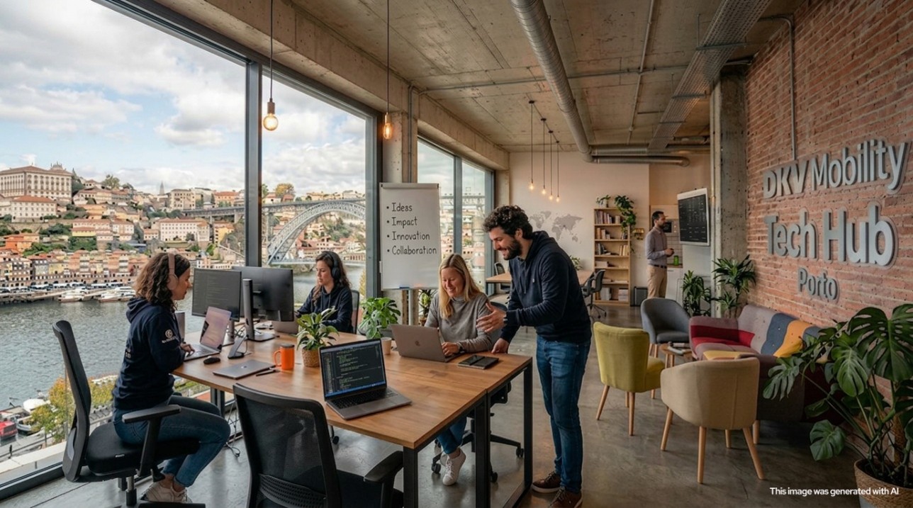 DKV Mobility Establishes Tech Hub in Porto to Enhance Data and AI Expertise