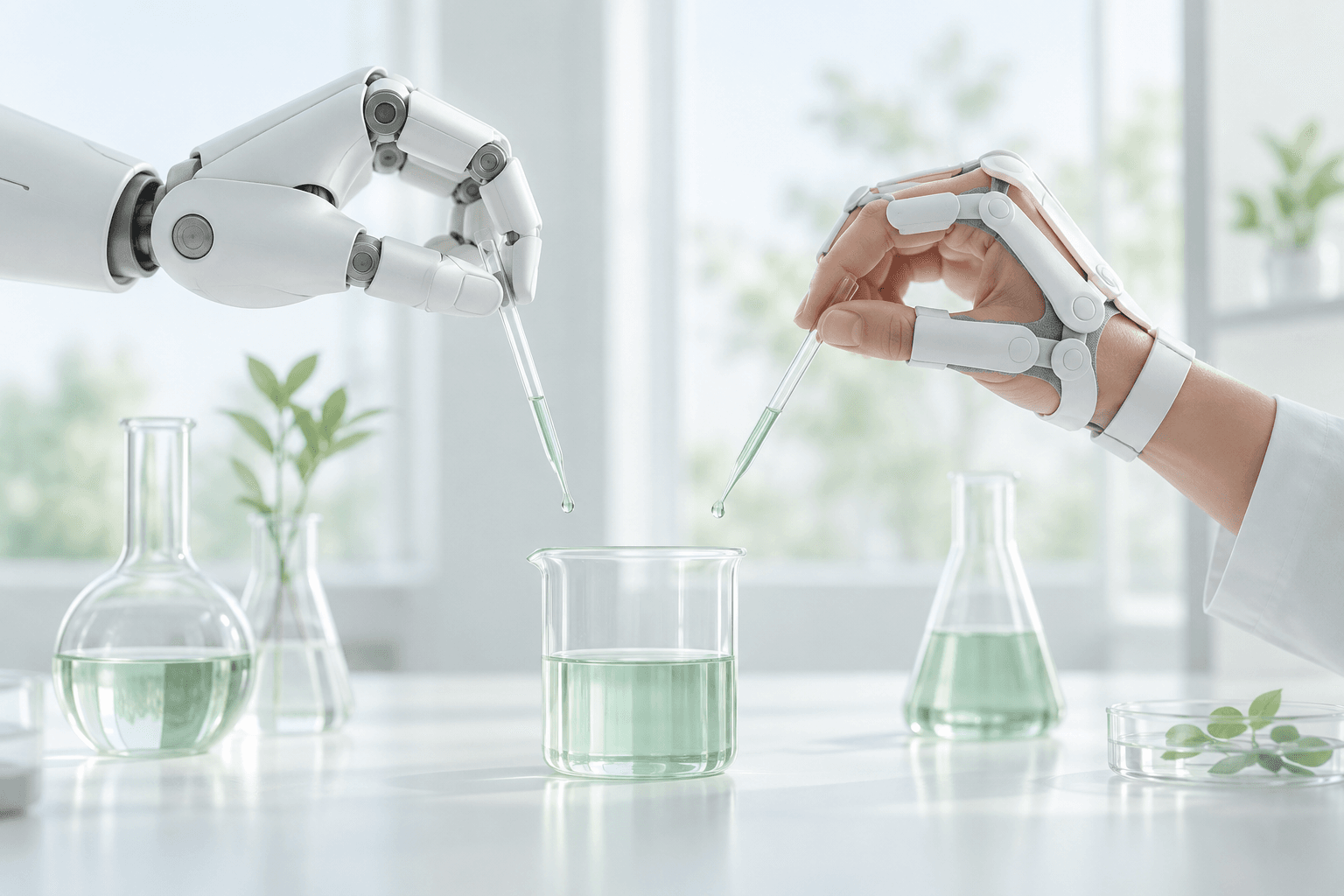 X Square Robot's TwinDEX Executes 24-Step Chemistry Experiment Without On-Robot Training Data