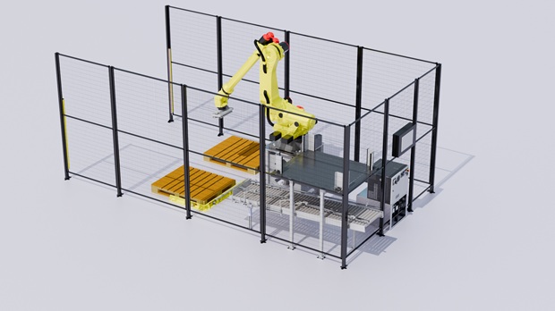 CSi Palletising Introduces Affordable s-Pal Robotic Palletiser for Medium-Sized Businesses