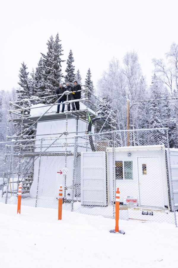 ACUASI Utilizes Supercooled Water Experimental Arctic Tower for Drone Icing Research