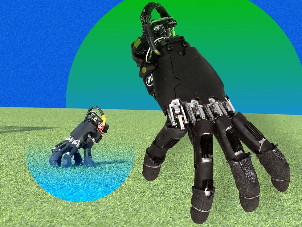 ETH Zurich Researchers Develop Self-Contained Robotic Hand That Walks on Its Fingers