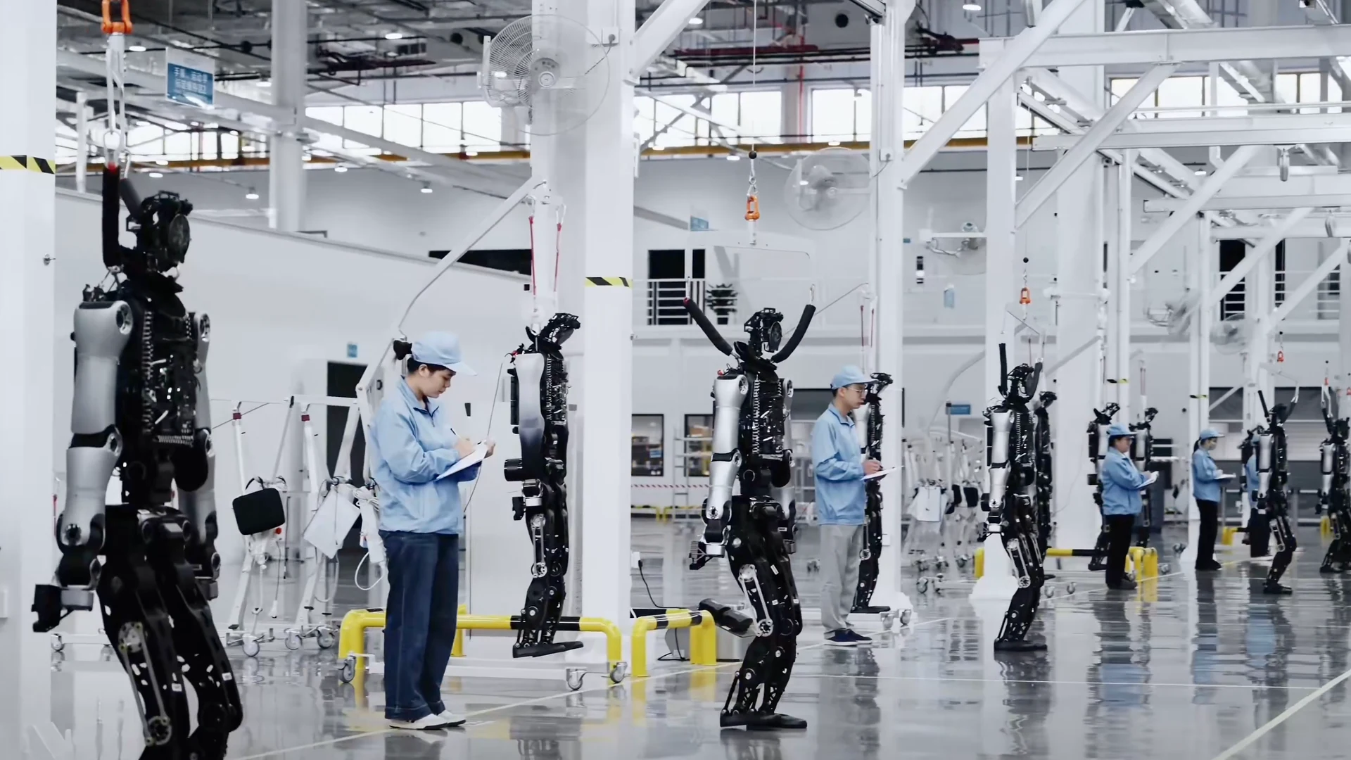 UBTECH CEO Highlights Robot Factory's Capacity to Produce 1,500 Humanoids Monthly