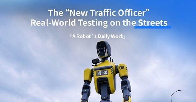 DEEP Robotics Conducts Field Test of Humanoid Robots as New Traffic Guides in Hangzhou