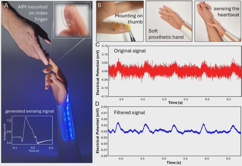 Danish Team Develops Tactile Sensor That Generates Electricity Through Pressure Without Signals
