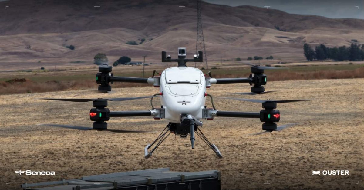 Ouster and Seneca Enhance Wildfire Drones with Advanced 3D LiDAR Technology